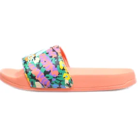 Adidas Flat Sandals Fabric Multicolour Colour For Kids