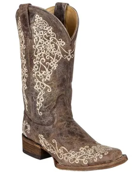 Women's Crater Embroidered Boots